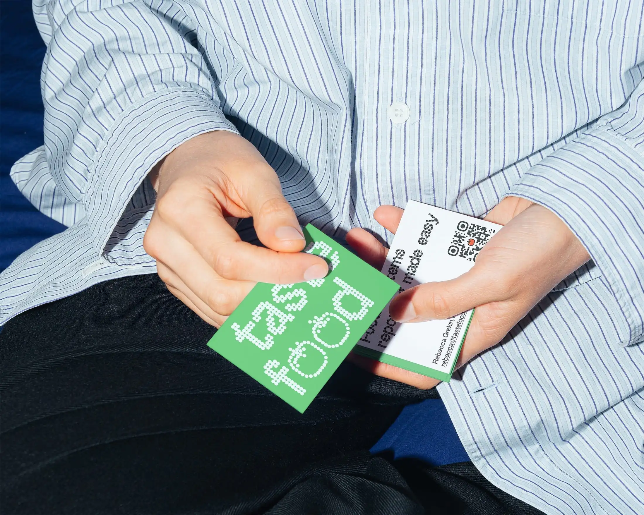 Tastefood business cards